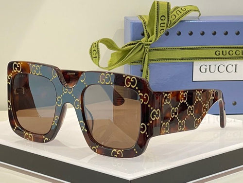 GG MONOGRAM'ècaille de tortue sunglasses