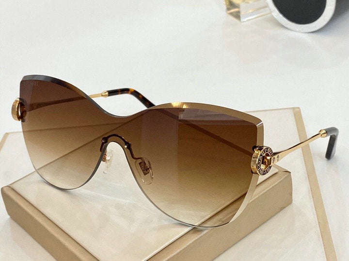 BVLGRI “Shielded’Mahogany” sunglasses