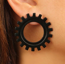 Cog-nizant earrings